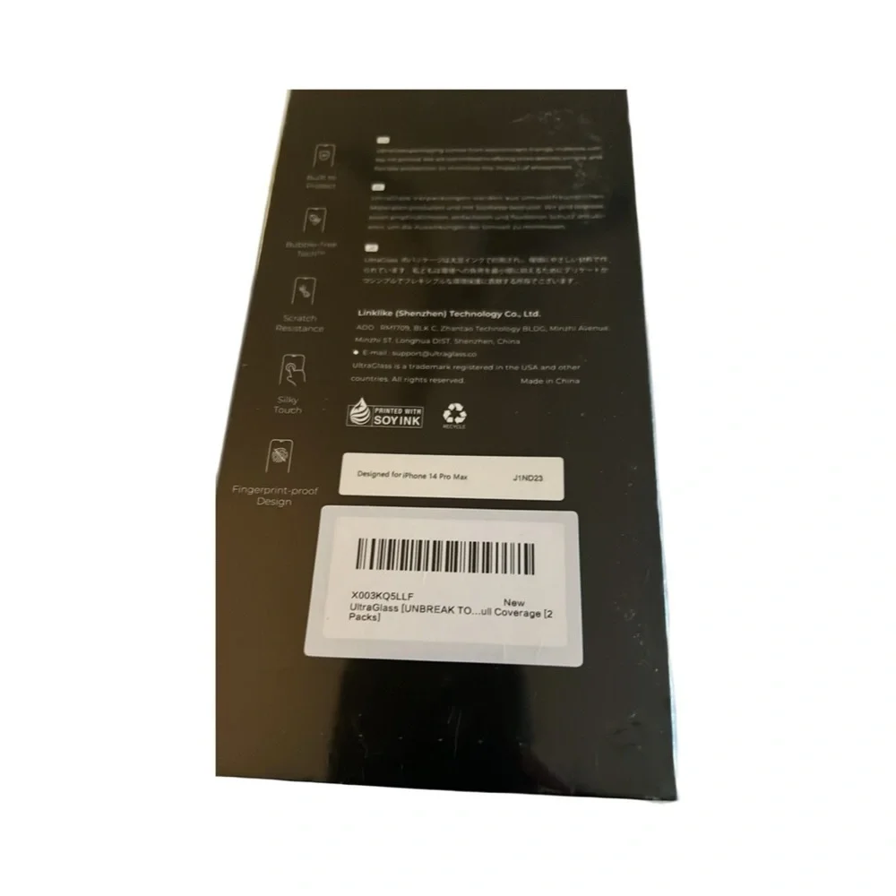 Full Coverage Screen Protector for iPhone 14 Pro Max -